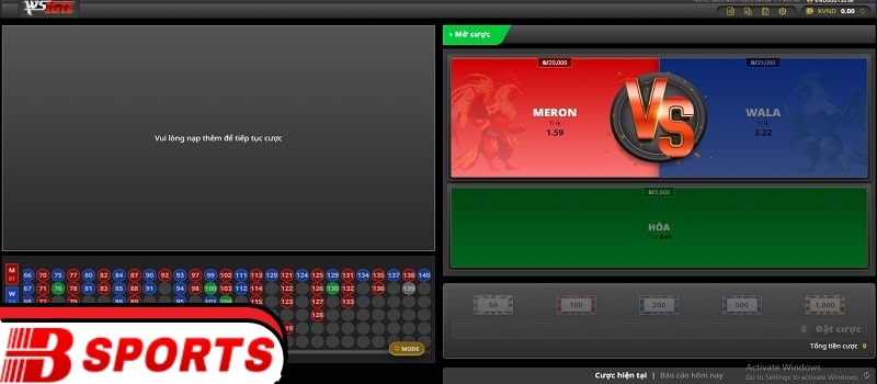 Giao diện của nhà cái thân thiện và hấp dẫn