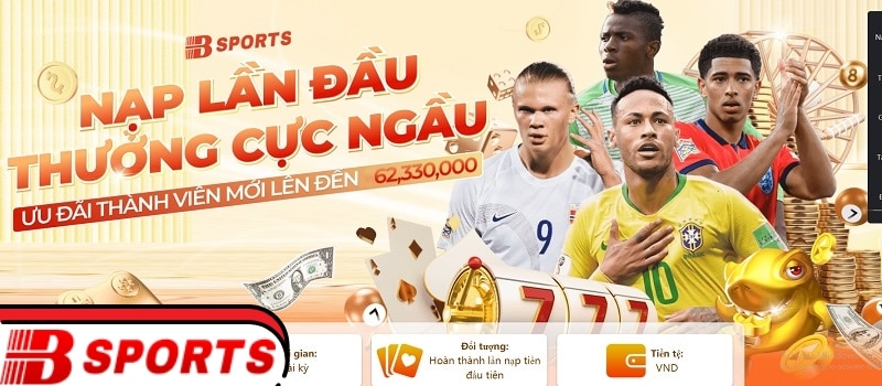 Thưởng lên tới 60% tổng tiền nạp hàng tuần