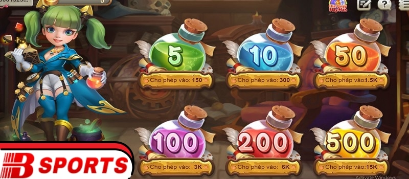 Truy cập vào chuyên mục game bài tại Bsport