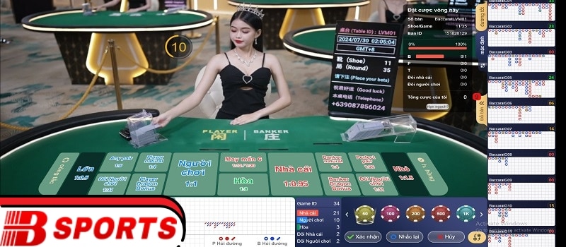 Tỷ lệ cược khi chơi Bsport casino online rất cao